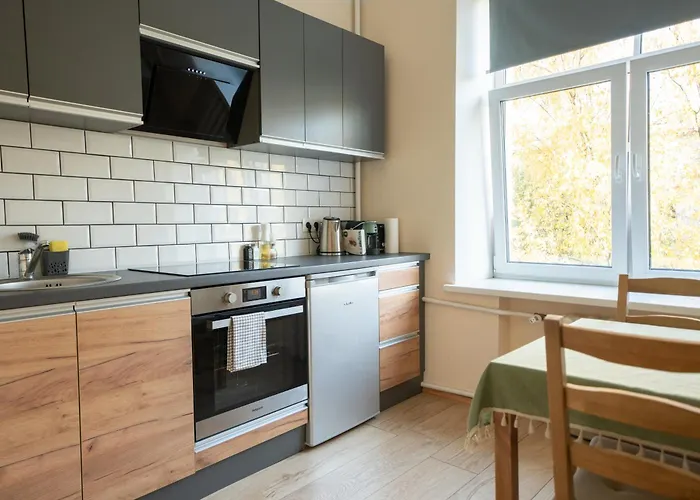 Modern - New Fully Equipped Apartment Riga